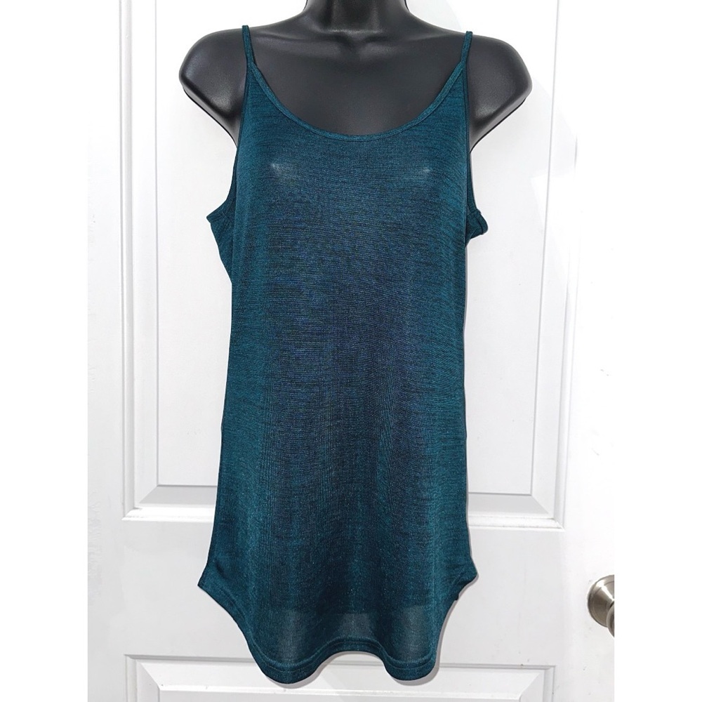 Miss Me Teal Blue tank top